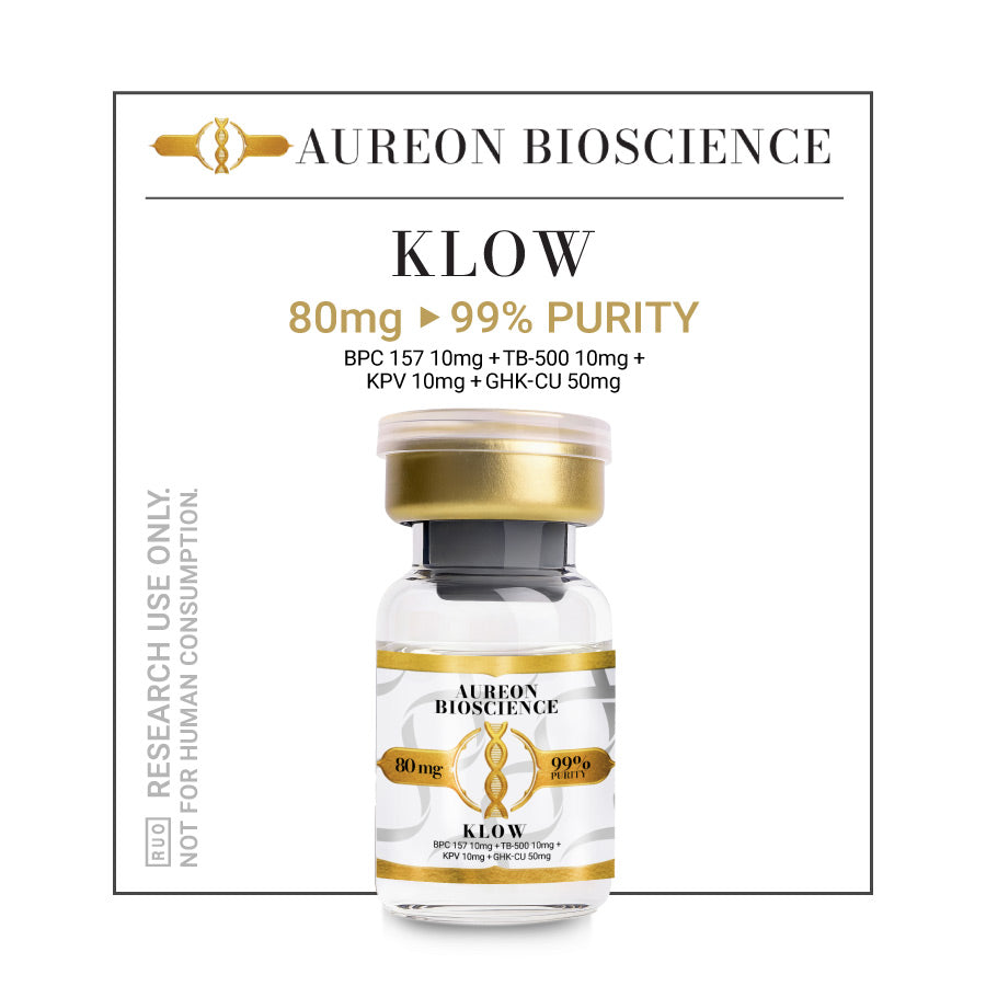 KLOW- BPC-157 + TB-500 + Ghk-Cu + KPV 80mg - Wholesale